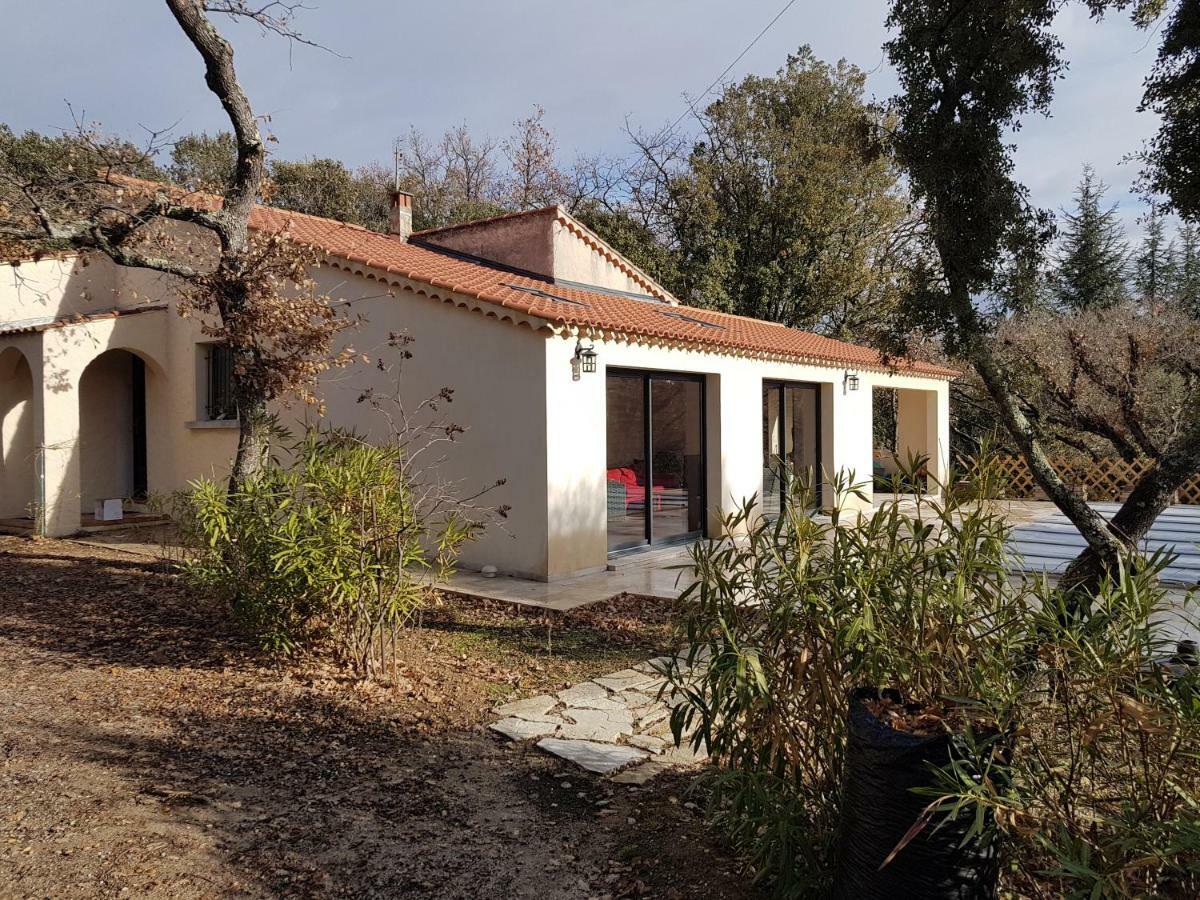 La Casita villa avec piscine prés d'Uzes Saint-Laurent-la-Vernède Exterior foto