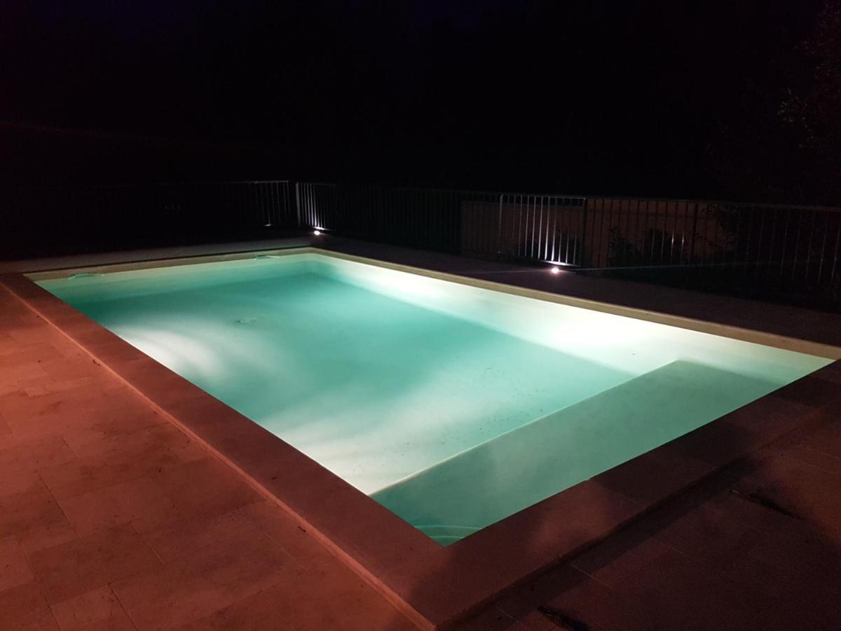La Casita villa avec piscine prés d'Uzes Saint-Laurent-la-Vernède Exterior foto